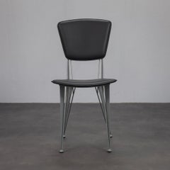 Set of 4 T38 Dining Chairs by Studio Archirivolto for Fasem, Italy, 1980s