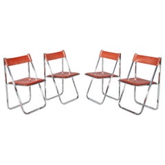 Set of 4 Tamara Folding Chairs by Arrben, Italy
