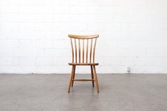 Set of 4 Tapiovaara Style Spindle Back Dining Chairs