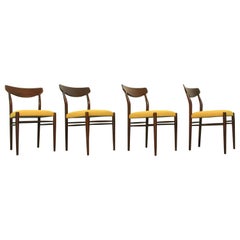 Set of 4 Teak Dining Chairs by Harry Ostergaard, 1950s