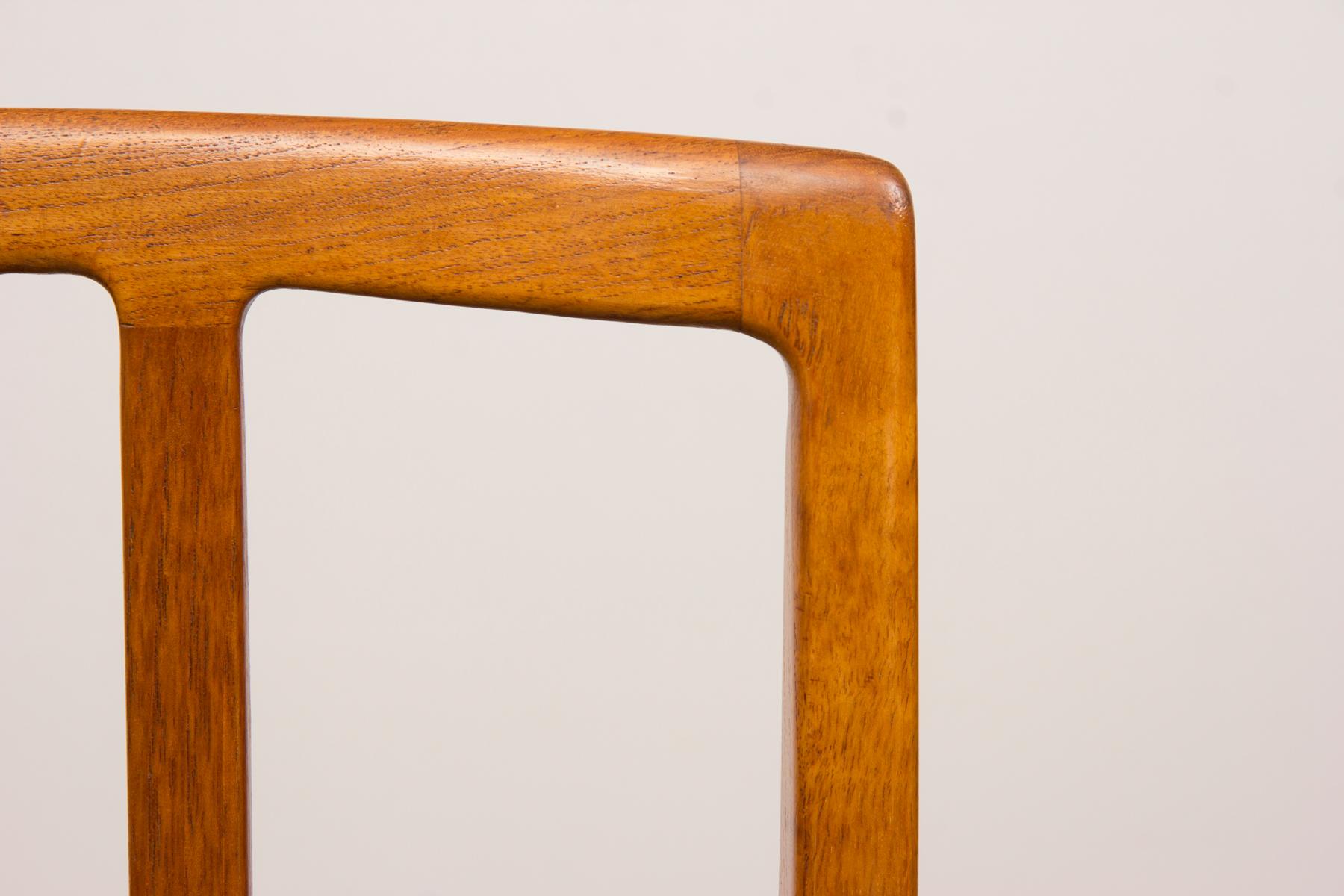 Set of 4 Teak Dining Chairs by Hugo Troeds Bjärnum, Swedish, circa 1960s 3