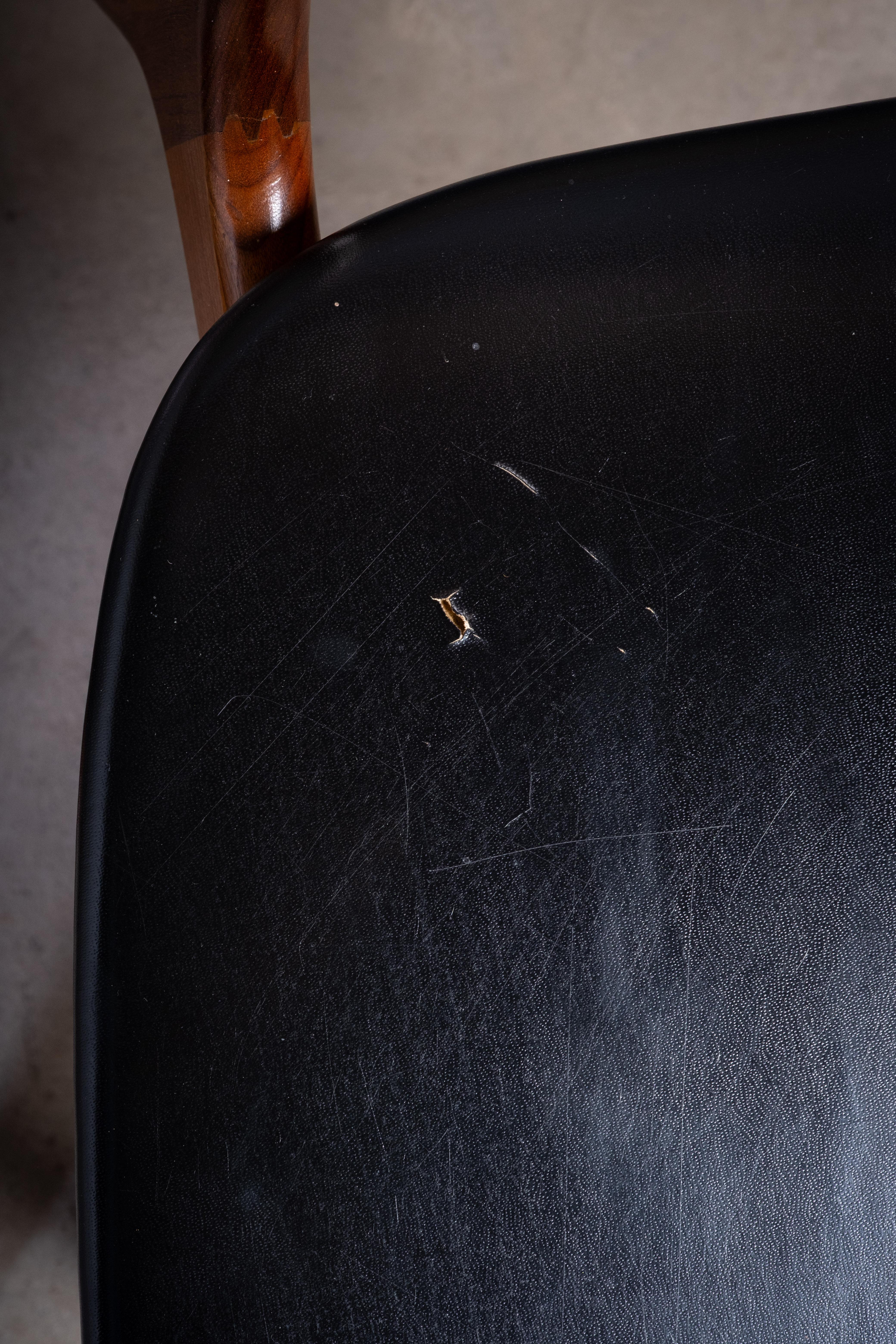 Set di 4 sedie da pranzo in teak di Ib Kofod-Larsen, anni '60 in vendita 3