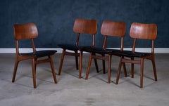 Set of 4 Teak Dining Chairs by Ib Kofod-Larsen, 1960s