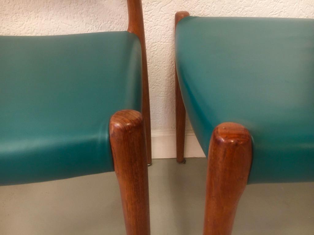 Set of 4 Teak Dining Chairs by Niels O. Møller for J.L. Møllers, Denmark 2