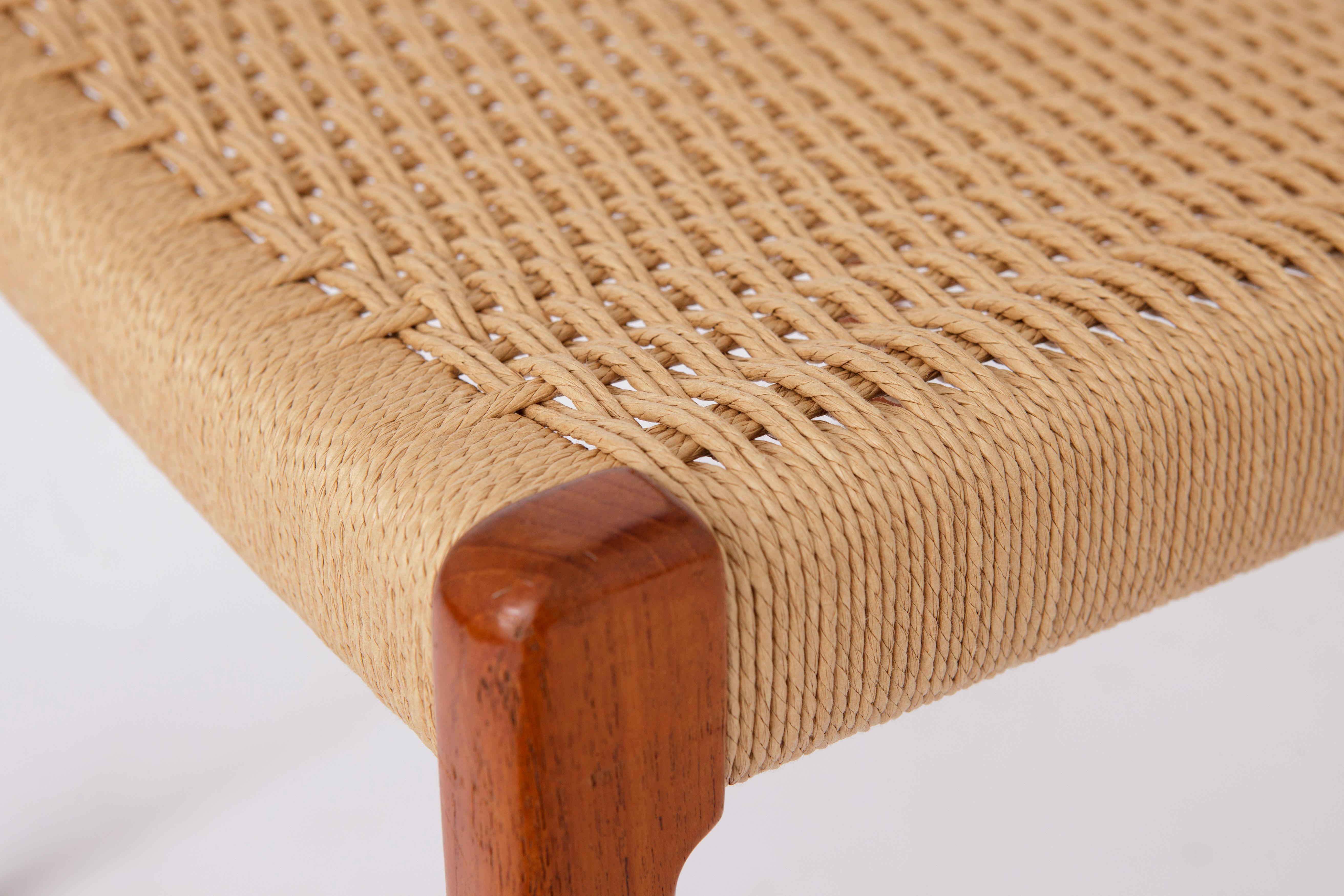 Danese Set of 4 Teak Dining Chairs by Niels Otto Møller – Model 71, Danish Mid-Century in vendita