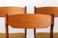 Set of 4 Teak Dining Chairs in the Style of Erik Buch, Mid-Century Modern, 1960s