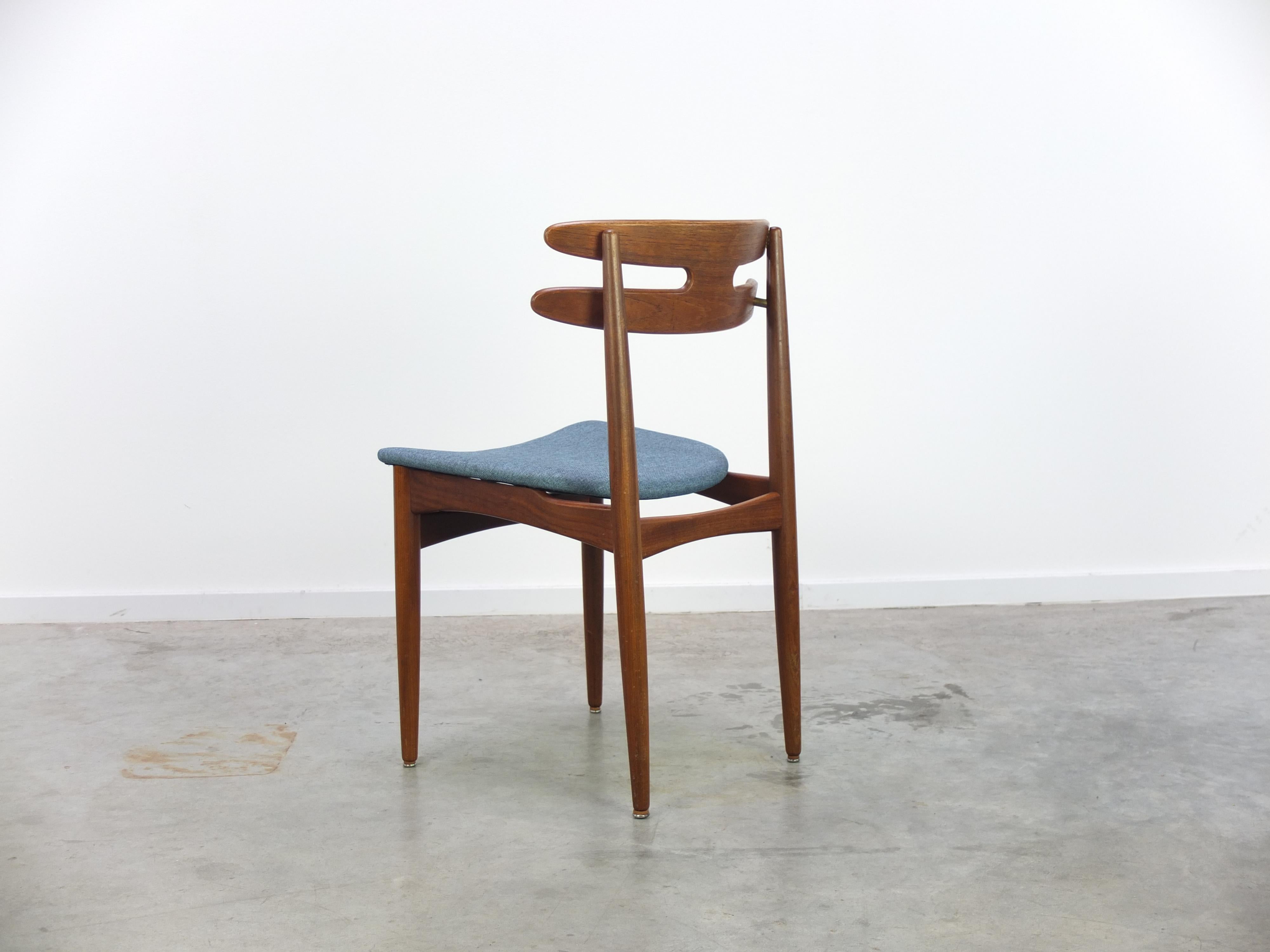 Ensemble de 4 chaises à manger en teck « Modèle 178 » de Johannes Andersen pour Bramin, années 1960 en vente 7