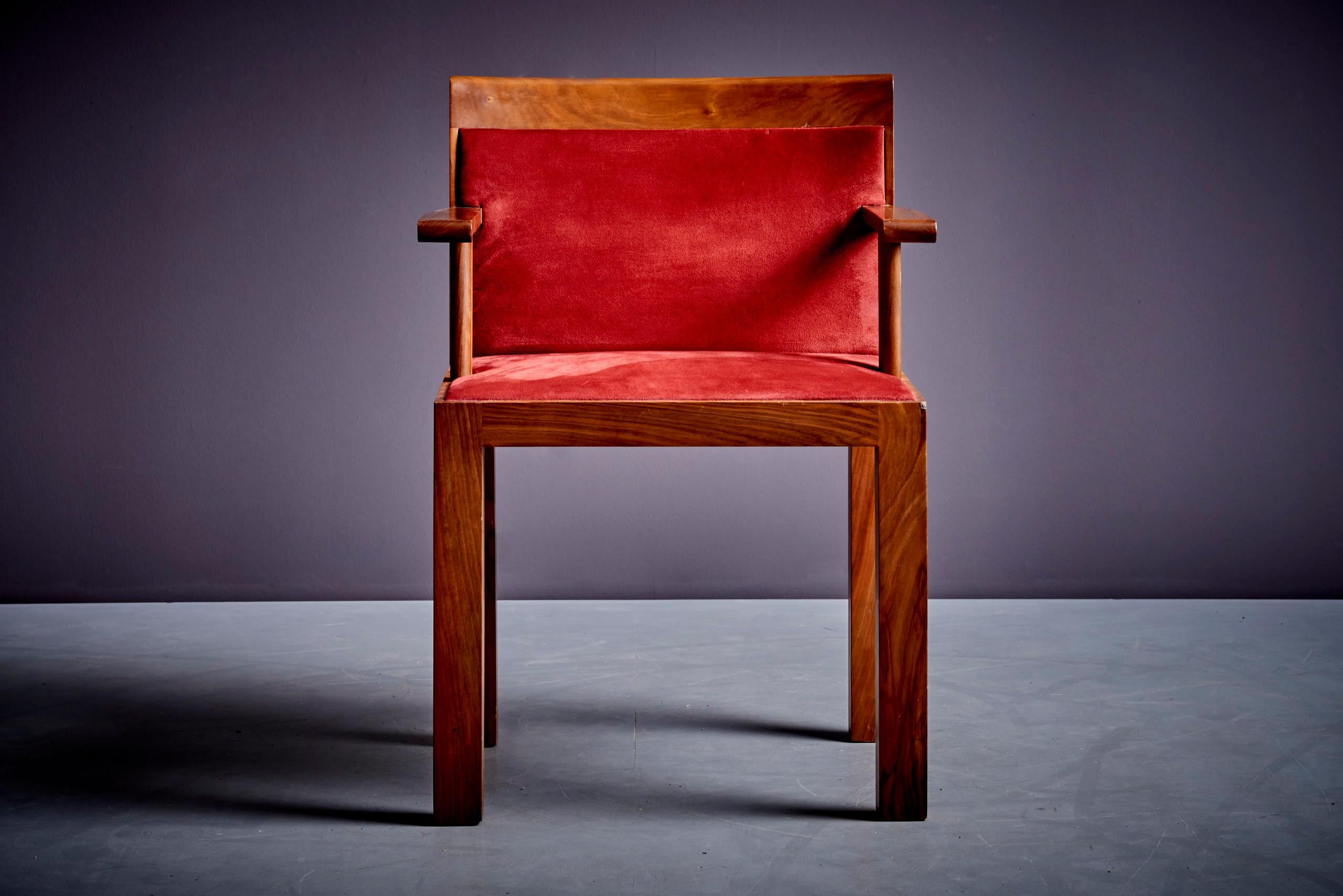 Ensemble de 4 fauteuils Teatro d'Aldo Rossi pour Molteni en vente 1