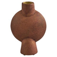 Set of 4 Terracotta Mini Sphere Vase Bubl by 101 Copenhagen