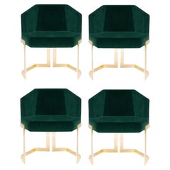 Juego de 4 sillas de comedor Colmena, Royal Stranger