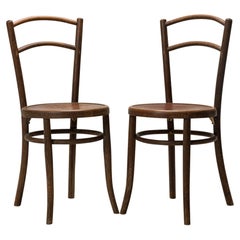 Set of 4 Thonet Bentwood Cafe Chairs