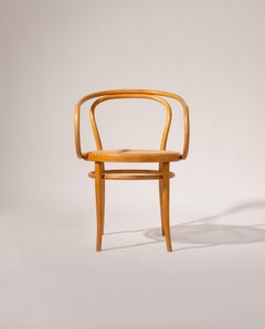 Set of 4 Thonet chairs, Model 209, manufactured by Ligna 1960