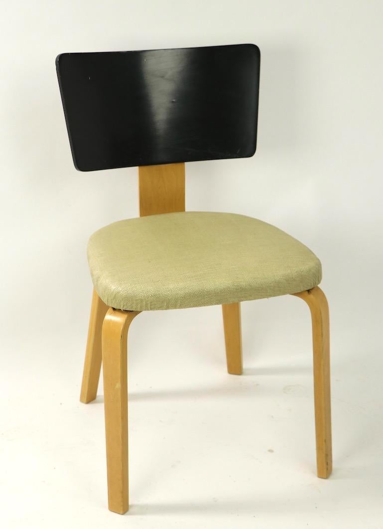 Mid-Century Modern Set of 4 Thonet Dining Chairs