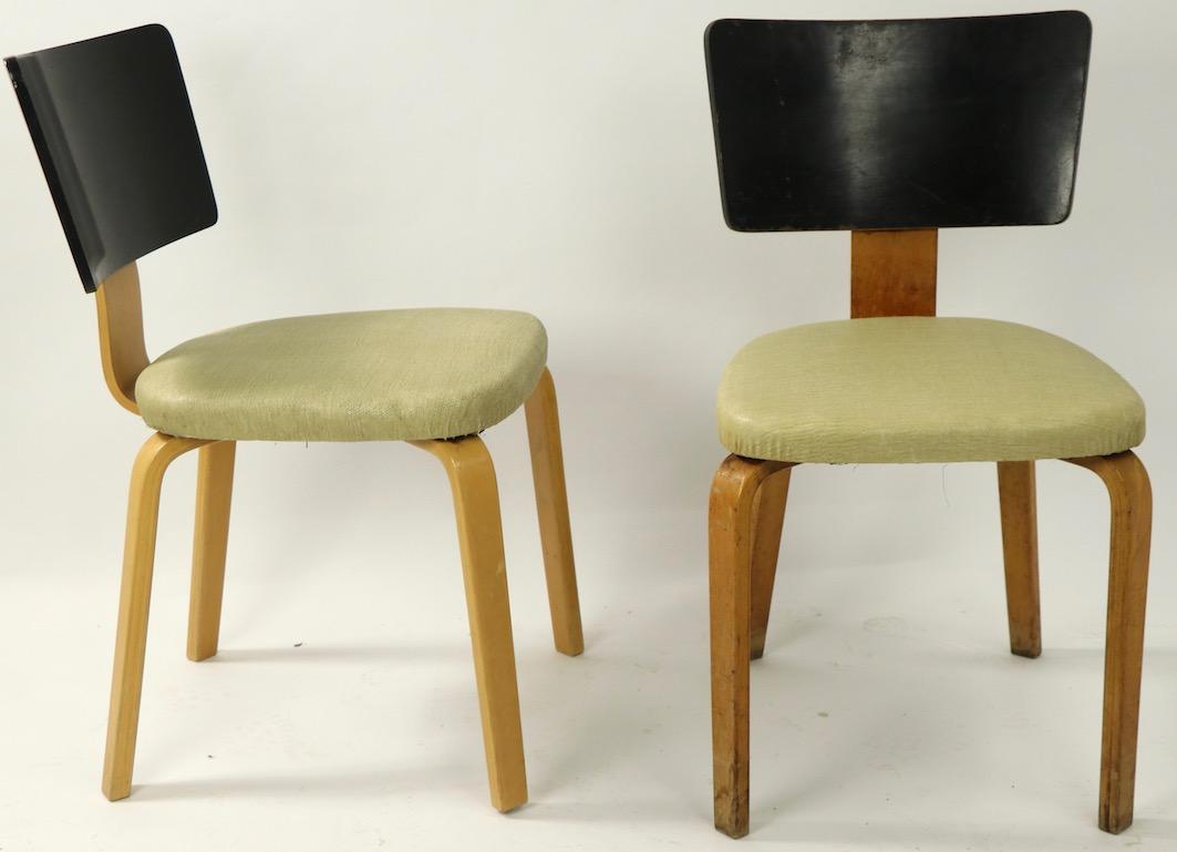 20th Century Set of 4 Thonet Dining Chairs