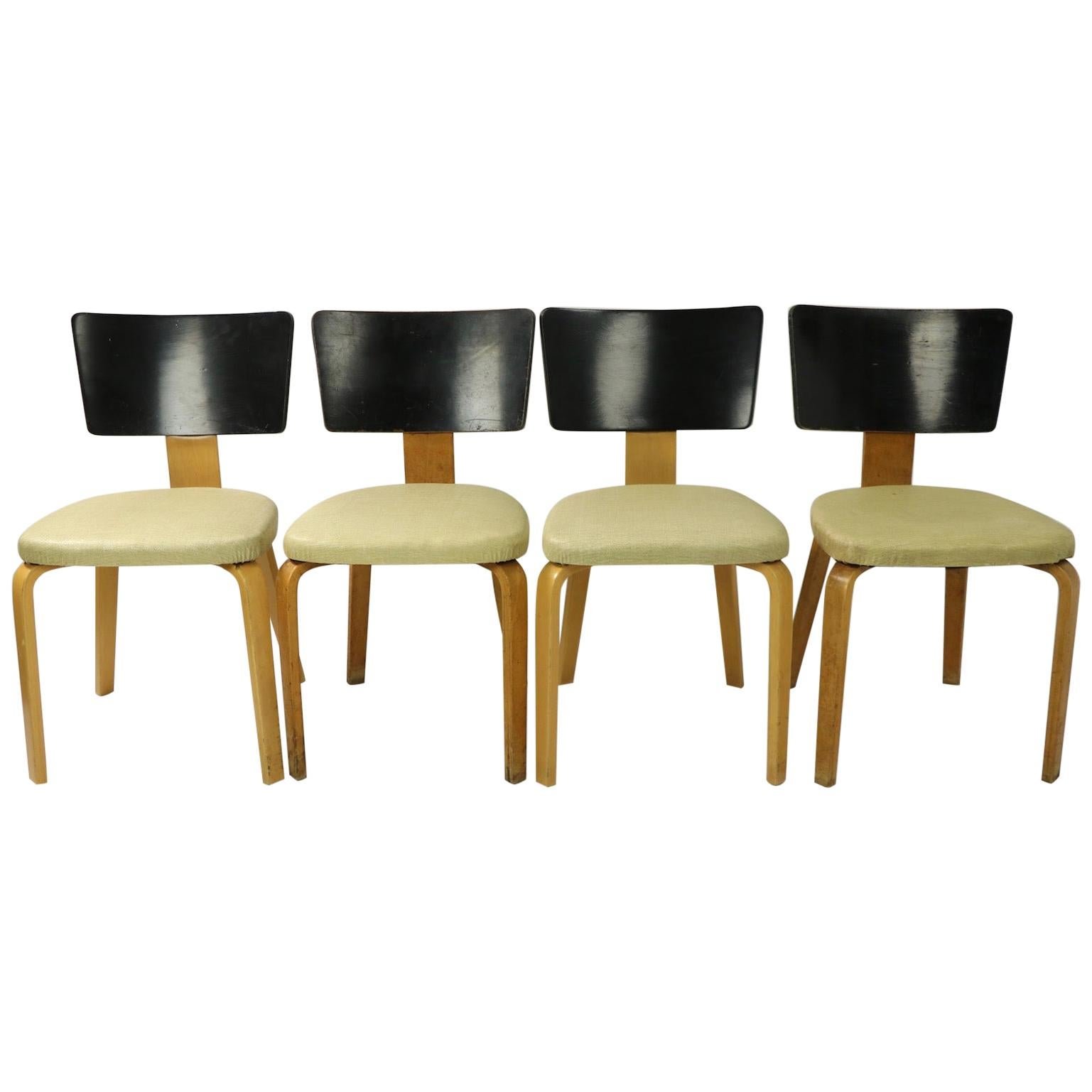 Set of 4 Thonet Dining Chairs