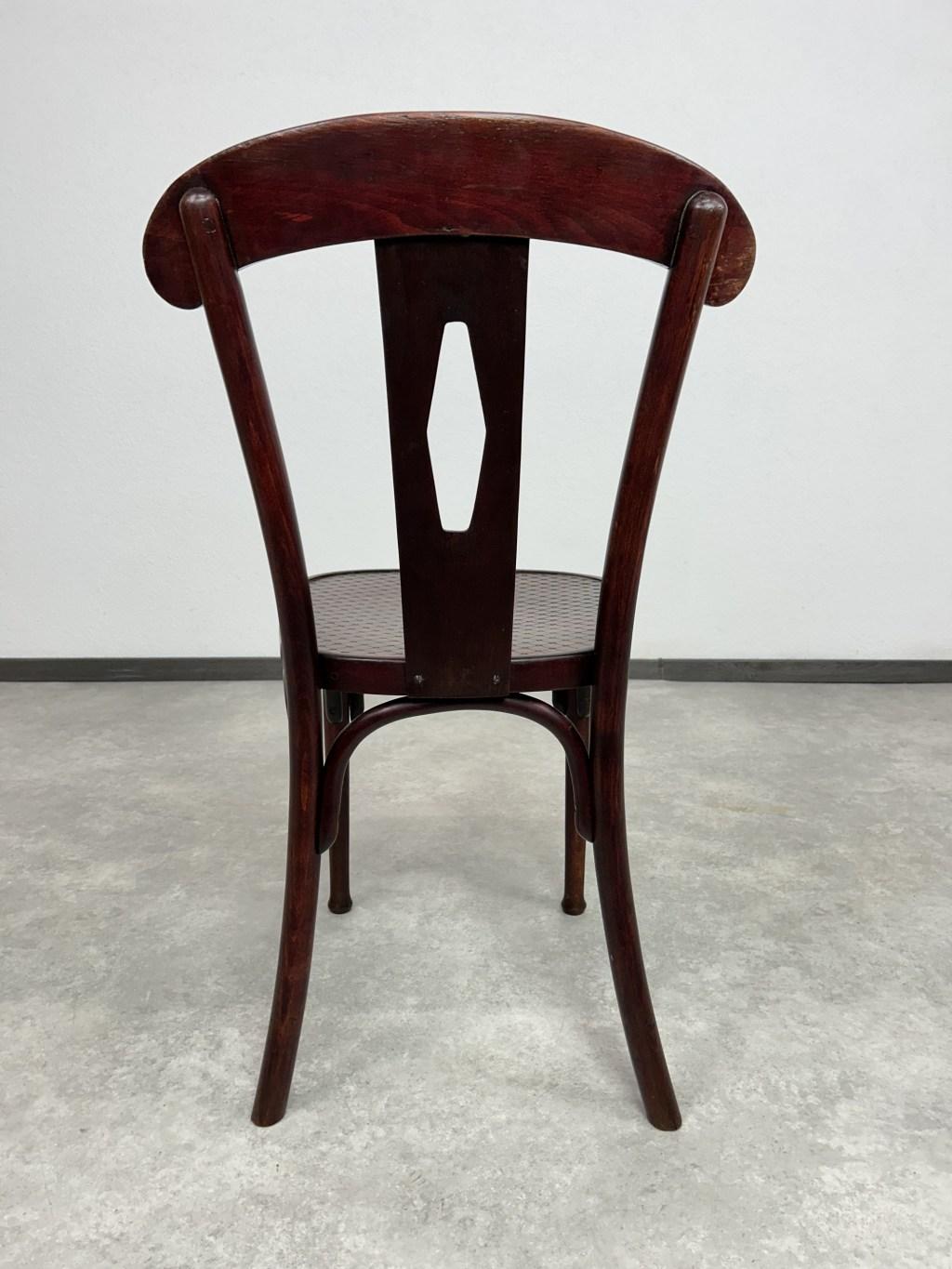 Satz von 4 Thonet Esszimmerstühlen Nr.164 im Angebot 2
