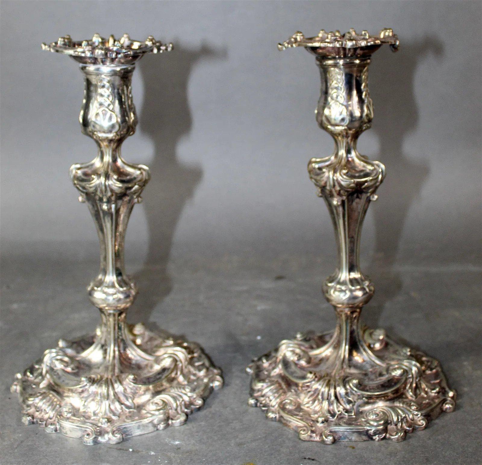 Set of 4 Tiffany & Co. candlesticks.  For Sale 5