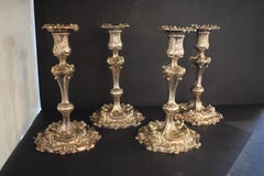 Set of 4 Tiffany & Co. candlesticks.