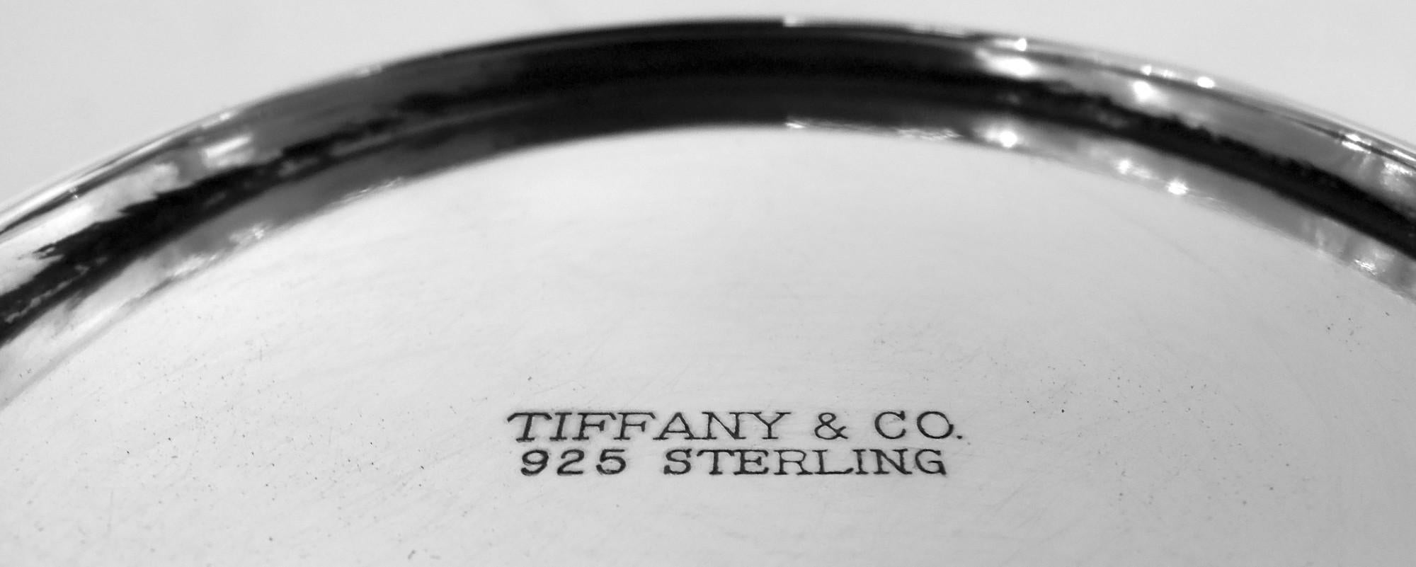 20th Century Set of 4 Tiffany Sterling Silver Highball-Size Mint Juleps For Sale
