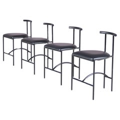 Juego de 4 sillas de comedor "Tokio" de Rodney Kinsman para Bieffeplast, Italia 1980