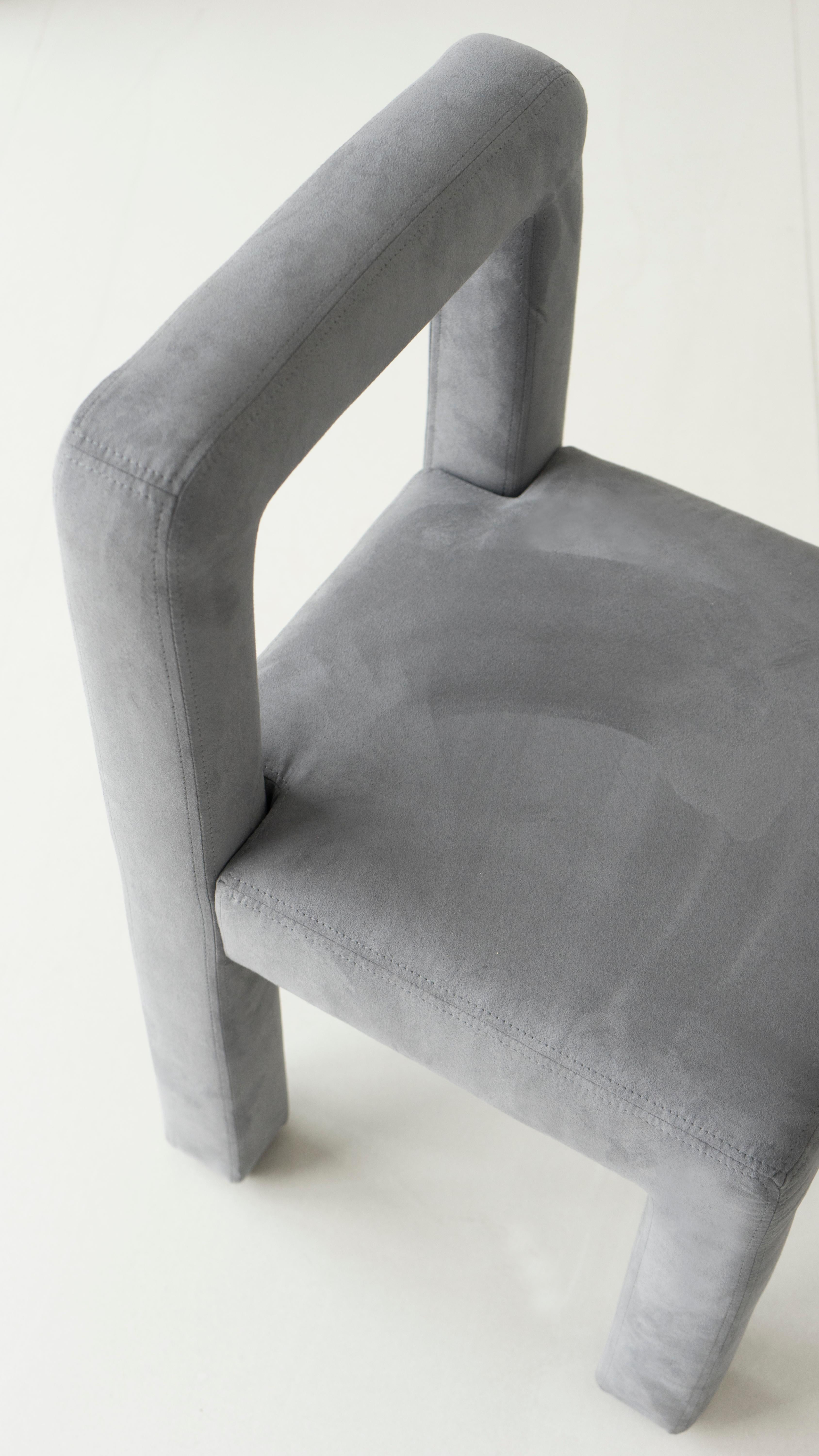Fabric Set of 4 Toptun Chairs by Faina