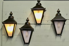 Set of 4 Traditional Wall Lanterns These are traditional style Wall Lanterns b