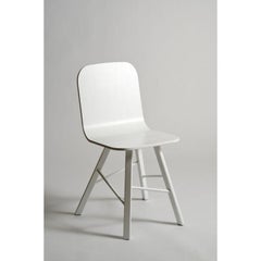 Set of 4, Tria Simple Oak, RAL Color Seat and/or Legs by Colé Italia