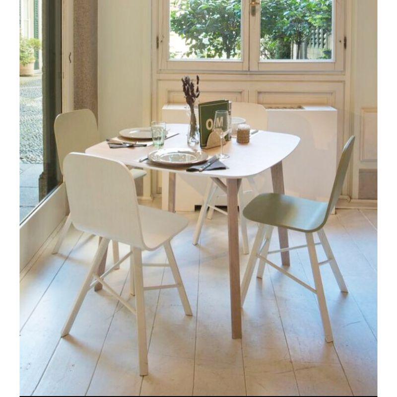 Other Set of 4, Tria Simple Oak, RAL Color Seat and/or Legs by Colé Italia For Sale