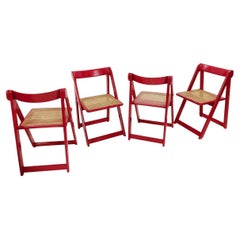 Set of 4 "Trieste" Chairs by Jacober & D'aniello for Bazzani, 1960's