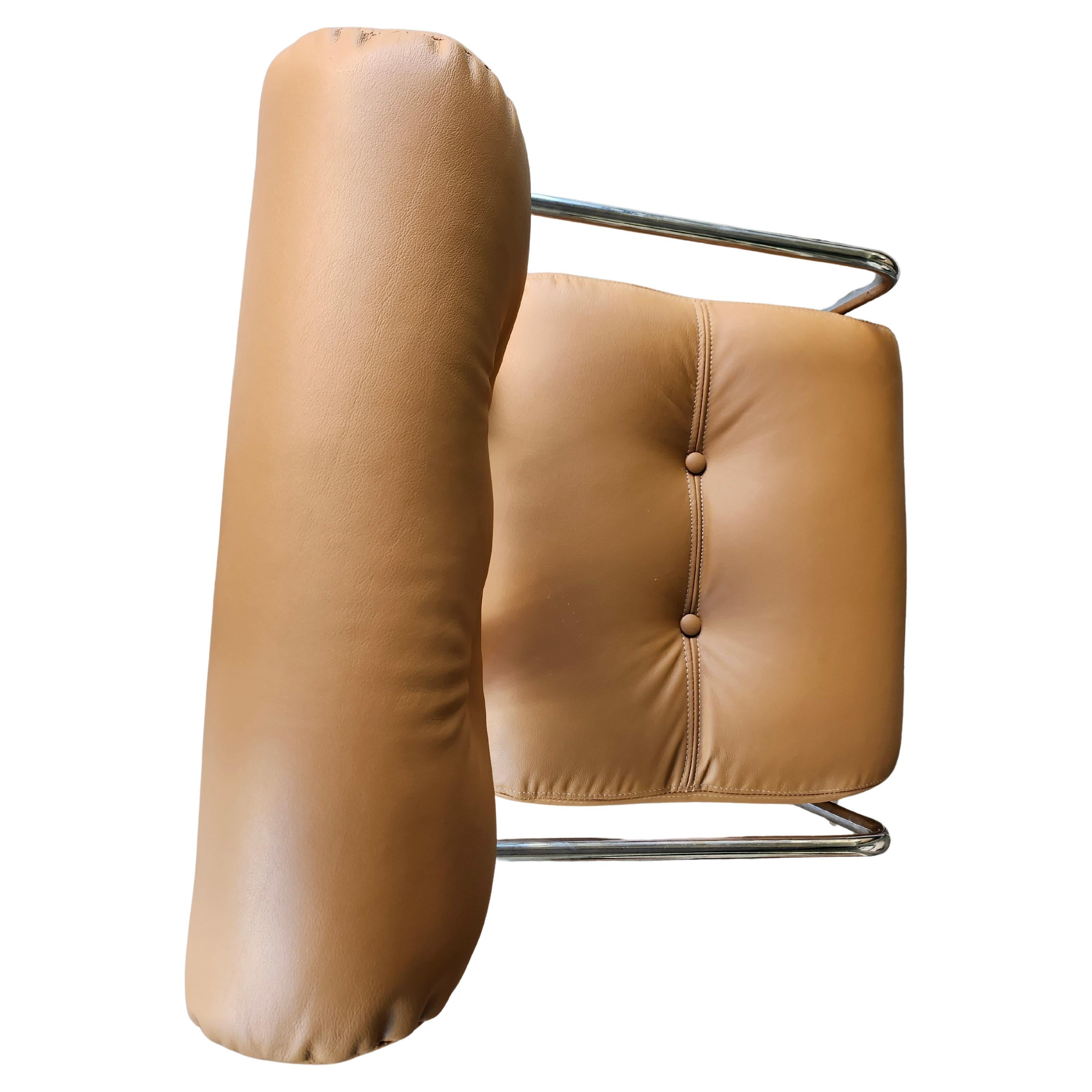 Set of 4 Tucroma Chairs by Guido Faleschini for Pace C1970 Totally Restored For Sale 3