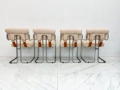 Set of 4 Tucroma Chairs, Guido Faleschini, Pace Collection, 1970s