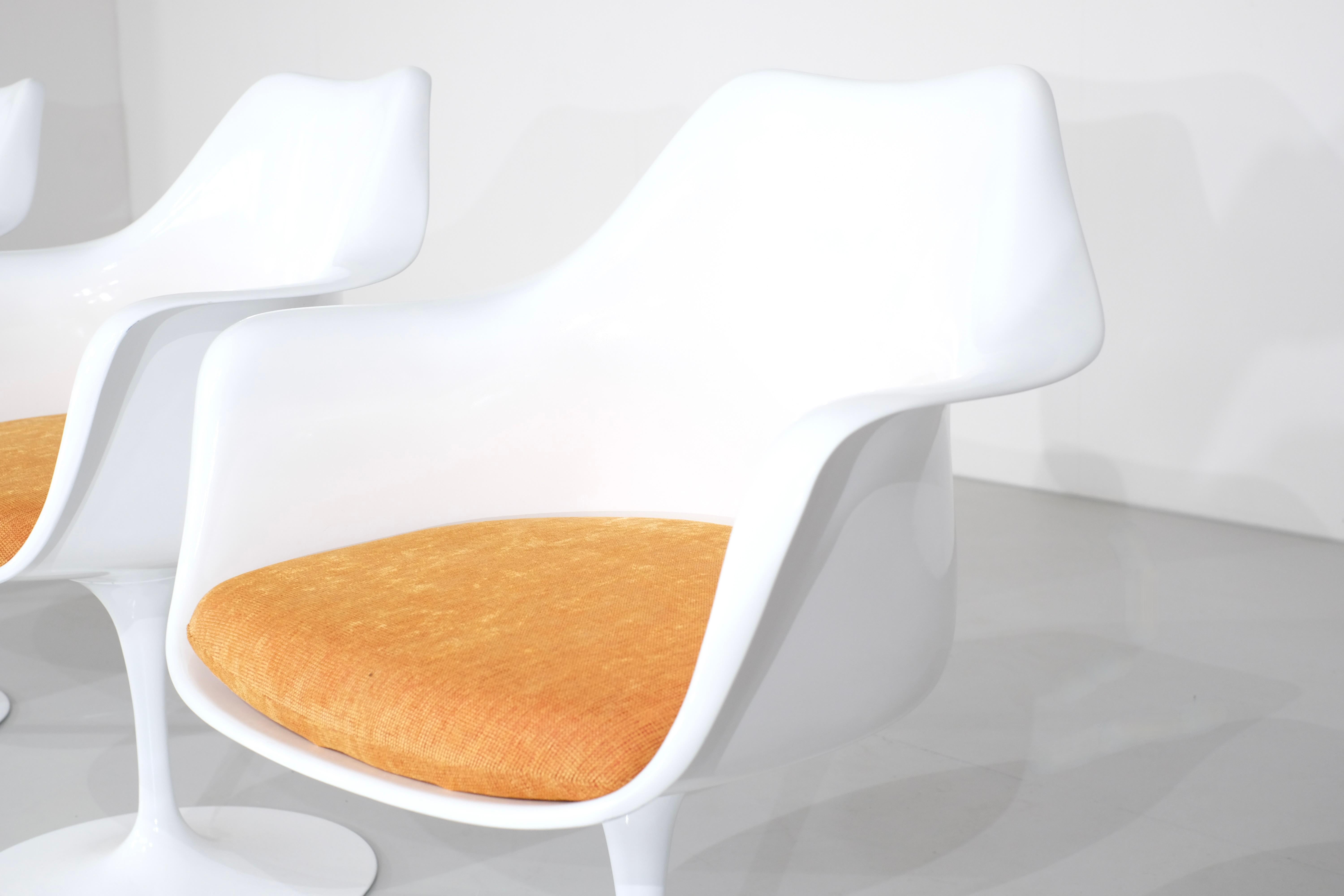Ensemble de 4 fauteuils Tulipe par Eero Saarinen pour Knoll International - années 1960 en vente 1