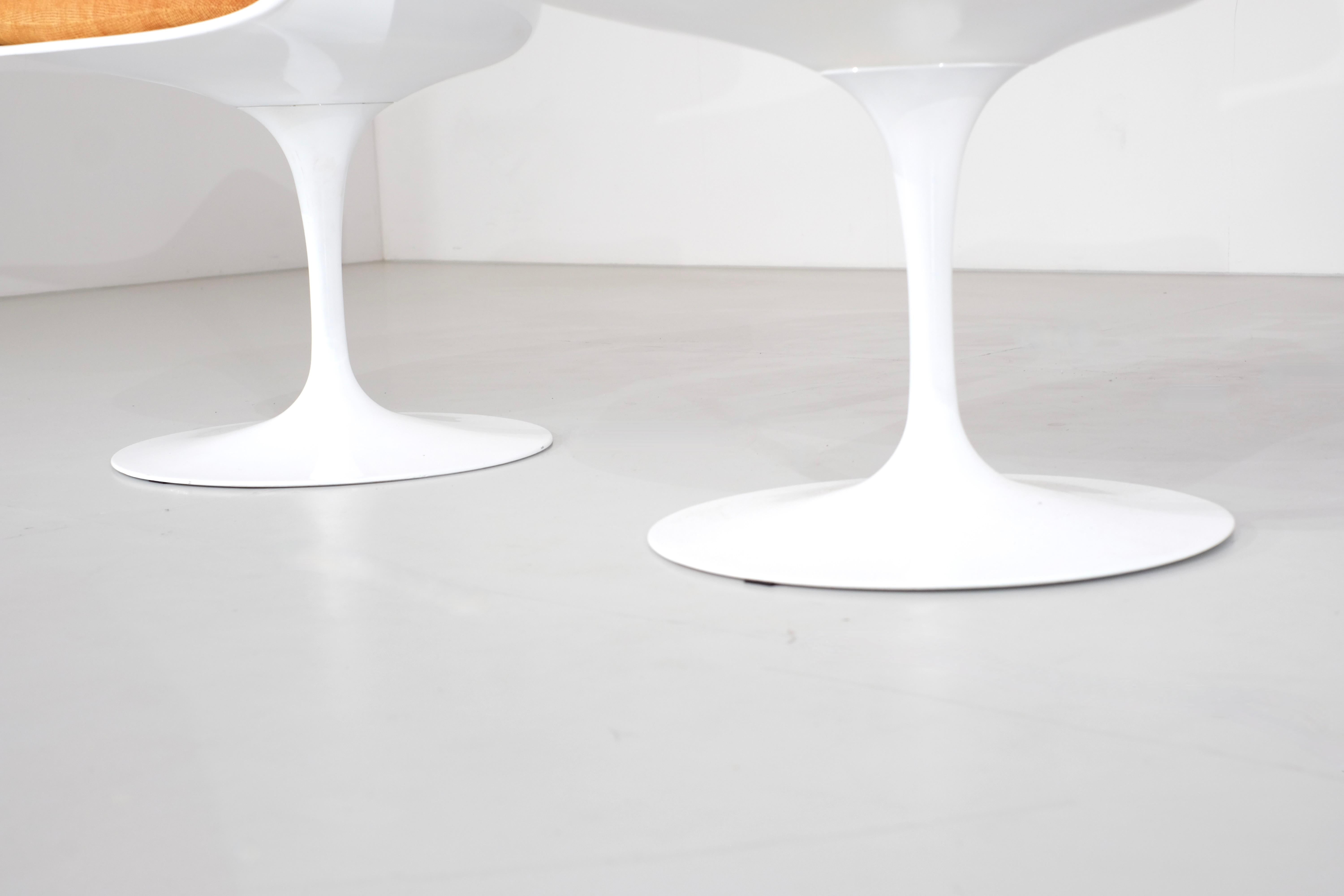 Ensemble de 4 fauteuils Tulipe par Eero Saarinen pour Knoll International - années 1960 en vente 4