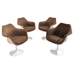 Set of 4 "Tulip" Armchairs Designed by Eero Saarinen for Knoll