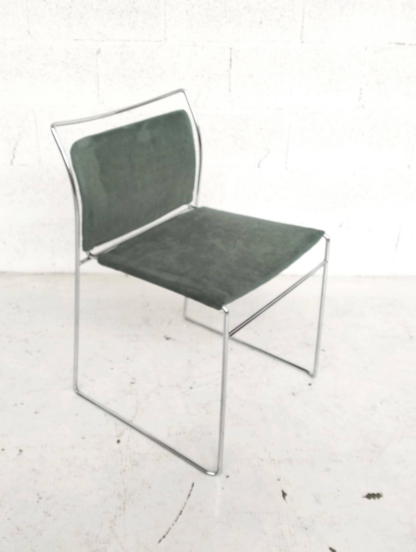 Set of 4 Tulu’ chairs by K.Takahama for Simon Gavina 70's, Italy 4
