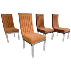 Set of 4 Upholstered Dining Chairs by Charles Hollis Jones