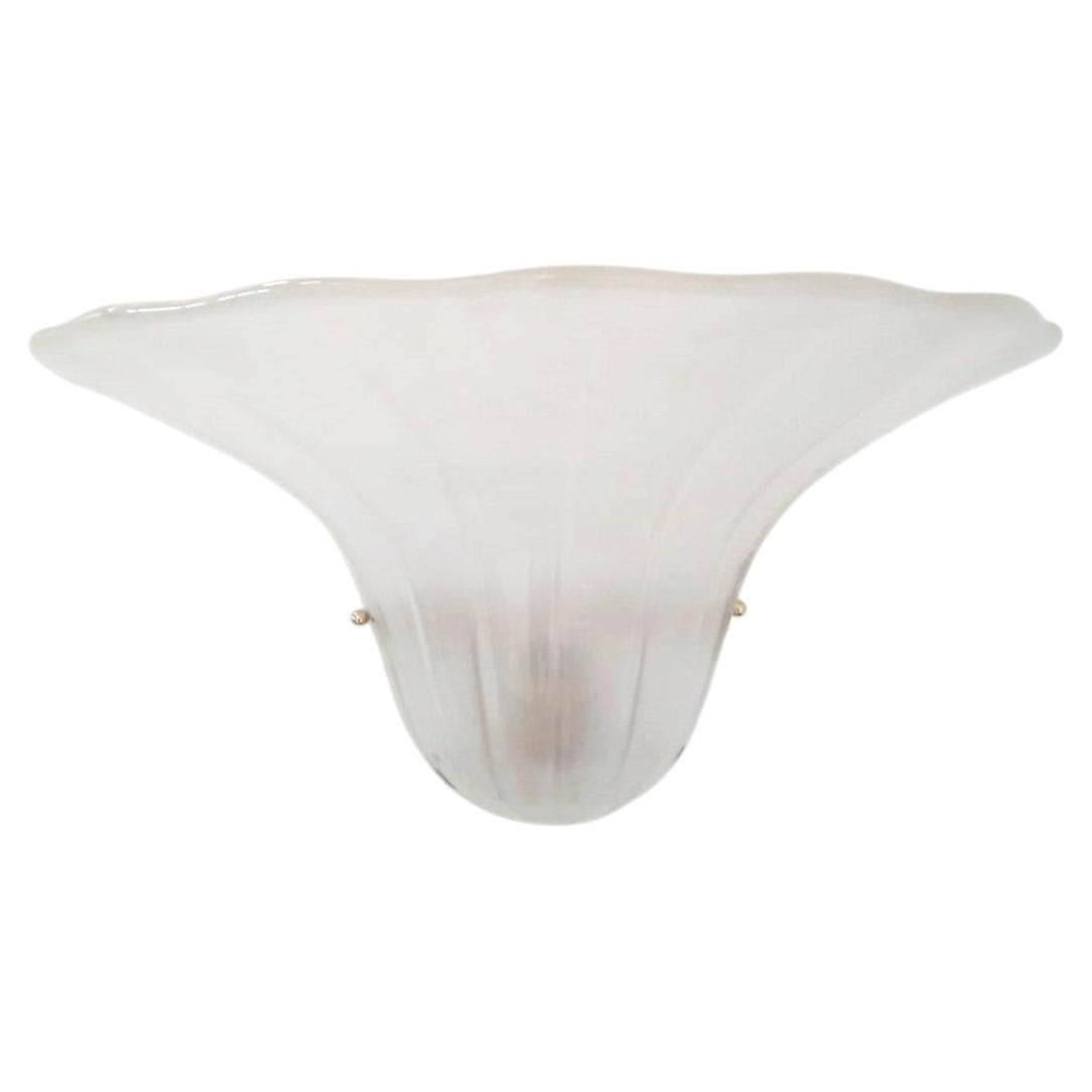 Set of 4 Murano Uplight Sconces For Sale