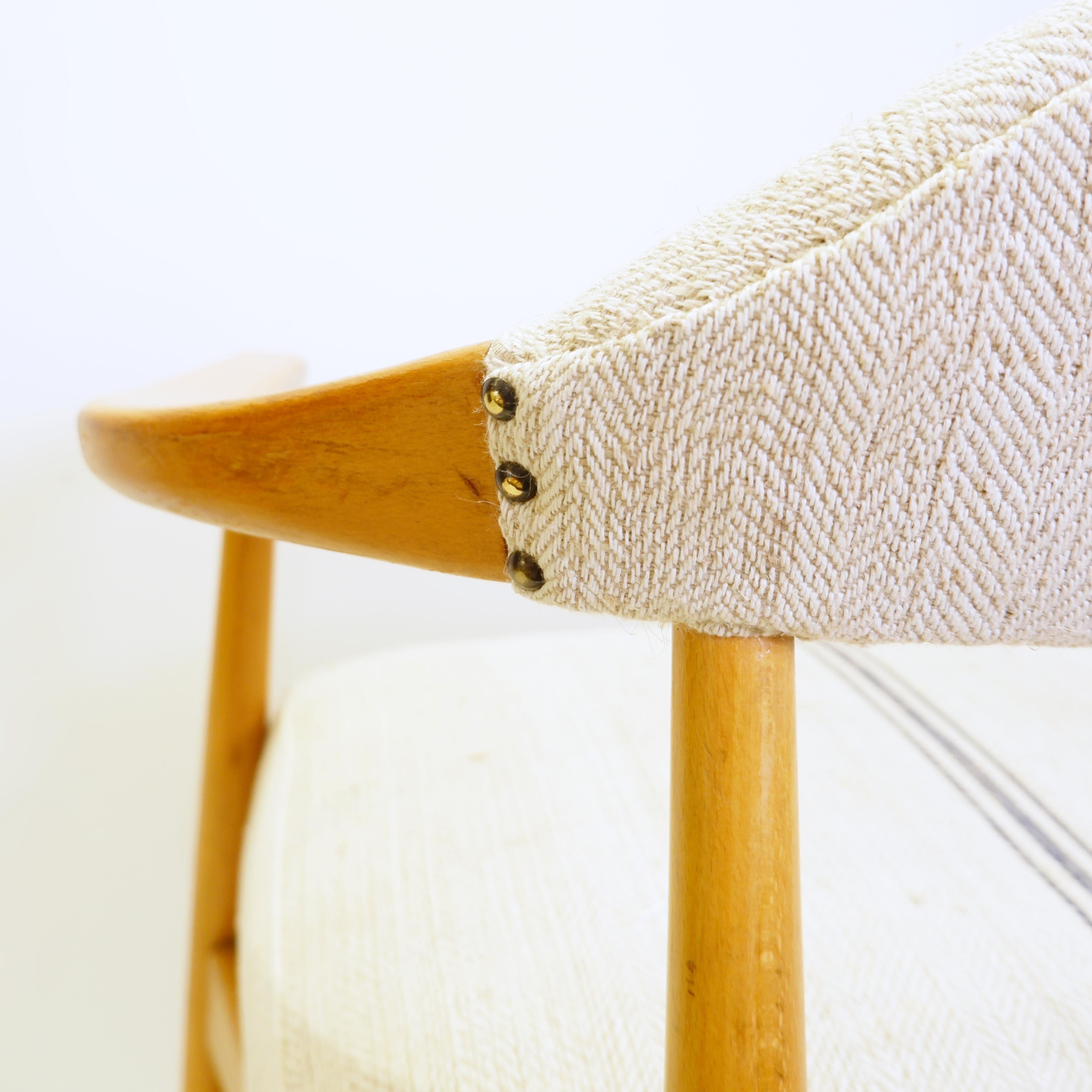 Set of 4 VEB Petrol Chemisches Kombinat Schwedt armchairs - 1960s For Sale 4