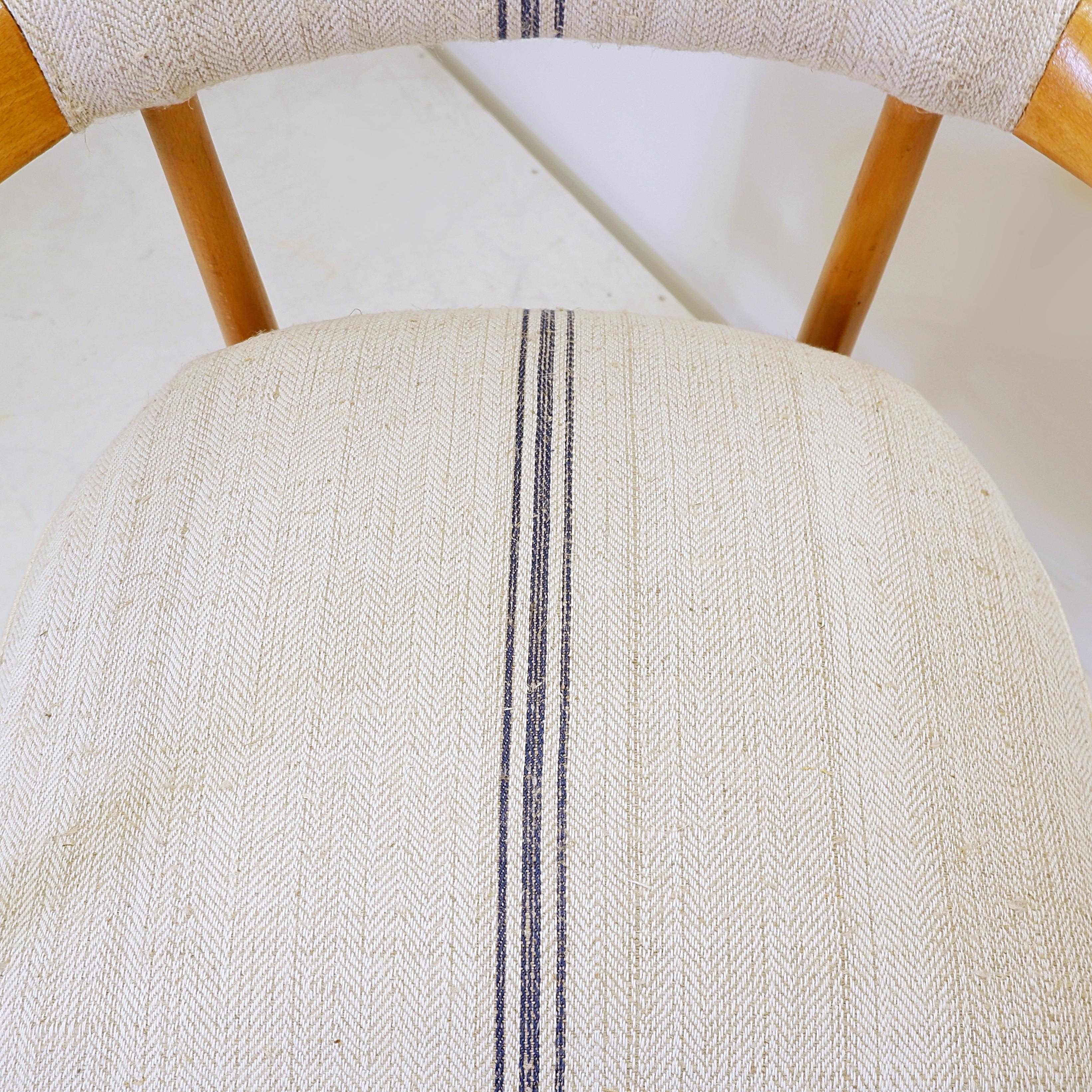 Set of 4 VEB Petrol Chemisches Kombinat Schwedt armchairs - 1960s In Good Condition For Sale In Uccle, BE