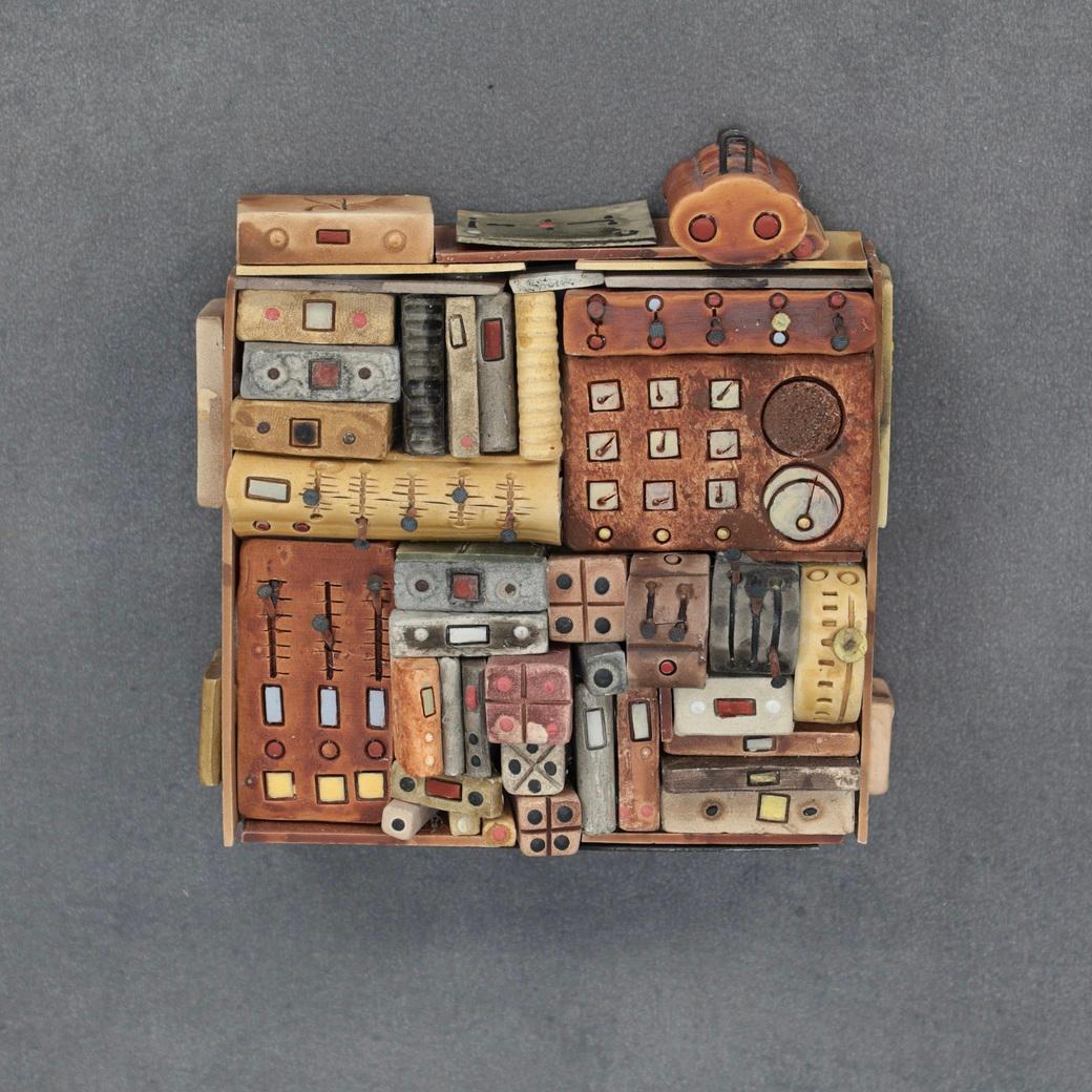 Satz von 4 lebendigen Skulpturen von Guy Deltour - Zeitgenössische belgische Kunst, 2000er Jahre (Belgisch) im Angebot