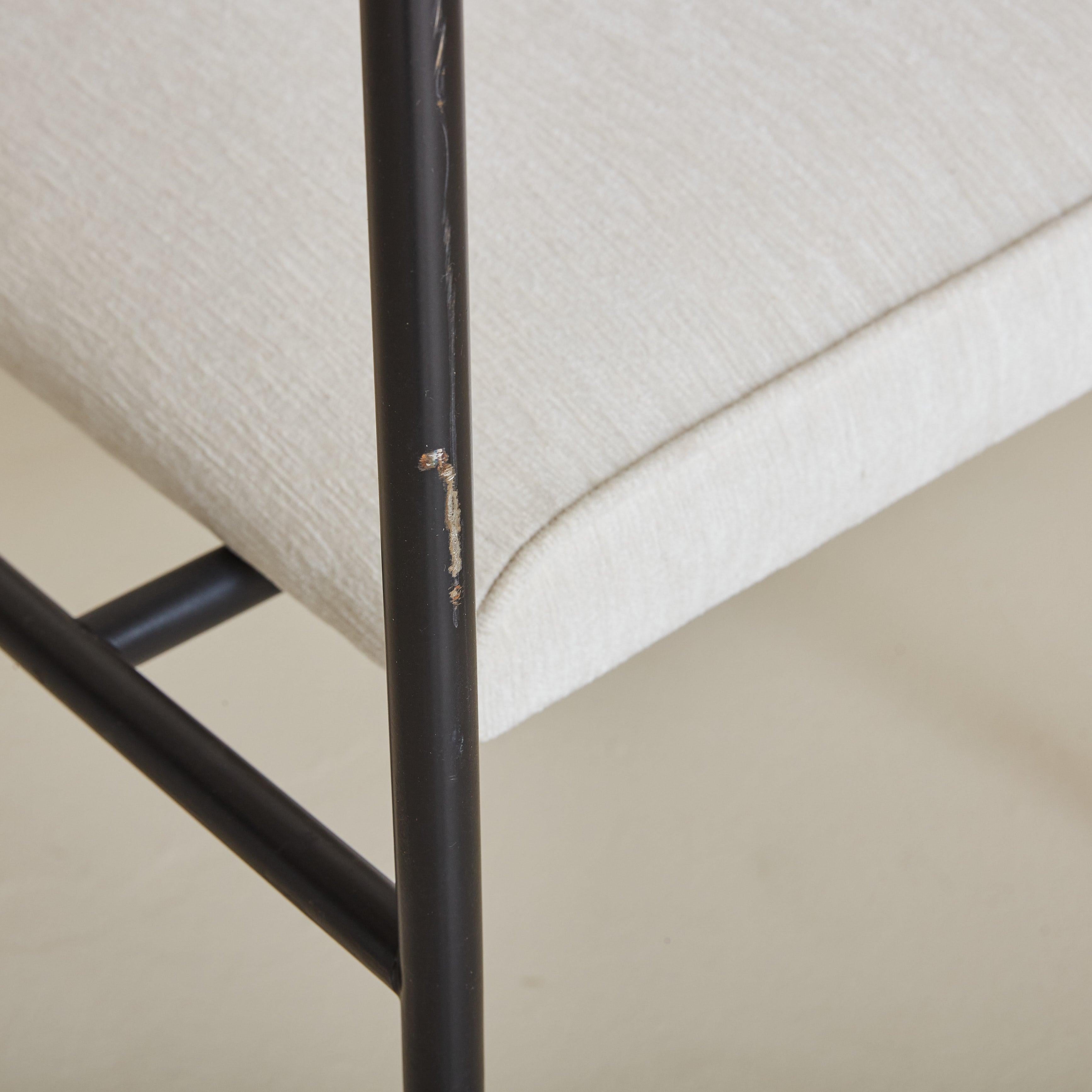 Set of 4 ‘Vienna' Black Metal Dining Chairs by Rodney Kinsman for Bieffeplast 2