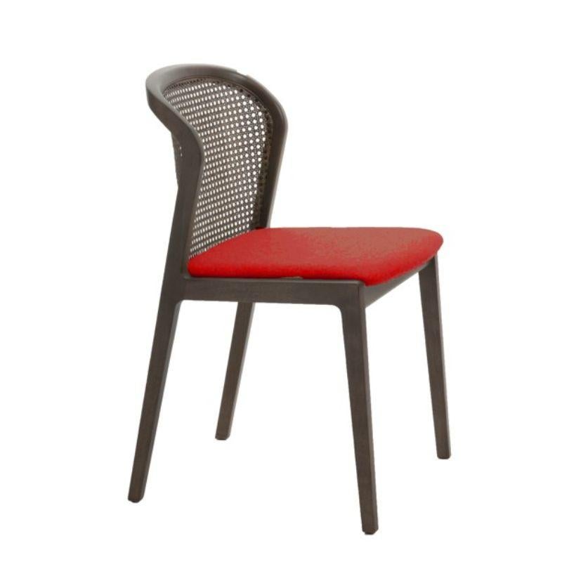 Other Set of 4, Vienna Chair, Canaletto, Red Contour by Colé Italia For Sale