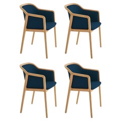Juego de 4 sillones Vienna Soft Little, Orion by Colé Italia
