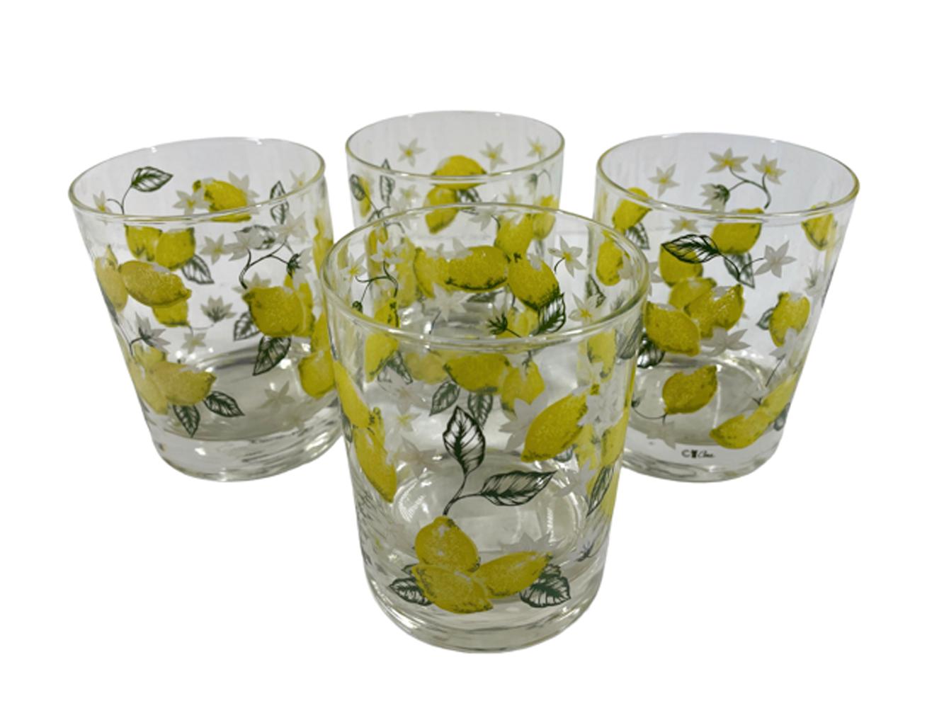lemon glassware