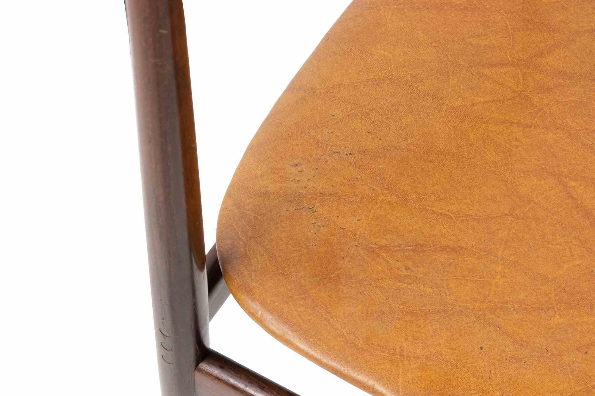 Satz von 4 Vintage-Stühlen, italienische Herstellung 1960er Jahre im Zustand „Gut“ im Angebot in Roma, IT
