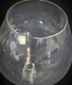 Ensemble de 4 verres à vin vintage en cristal - 2Y349