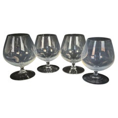 Set of 4 Vintage Crystal Wine Glasses - 2Y349