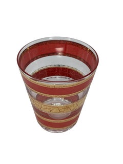 Juego de 4 vasos Vintage Culver Double Old Fashion