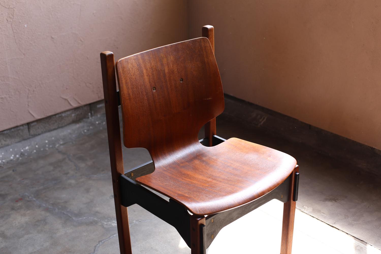 Mid-20th Century Set of 4 Vintage Danish Dining Chairs