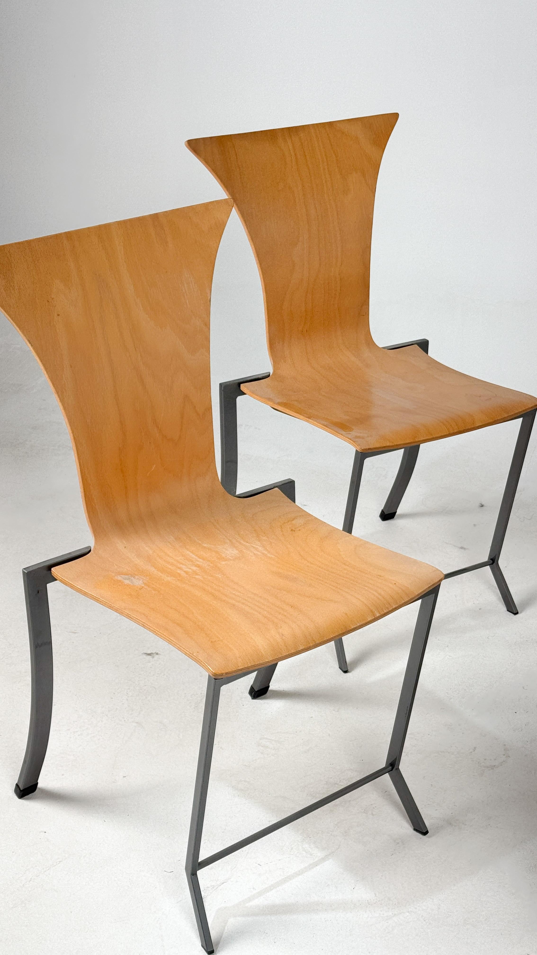 4er-Set Vintage-Esszimmerstühle von Karl Friedrich Forster KFF im Zustand „Gut“ im Angebot in Београд, RS